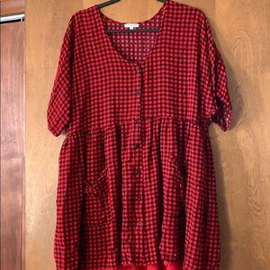 Babydoll gingham dress *BOGO DEAL*
